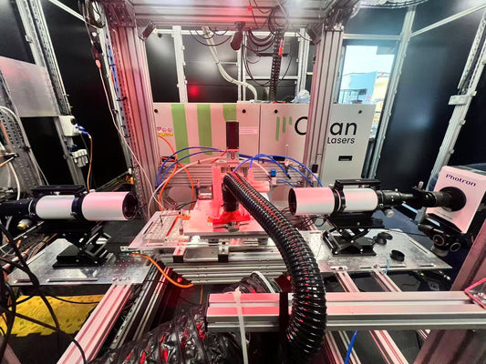 Luftvis In-Line Schlieren System is used to visualise high power laser welding process at WMG