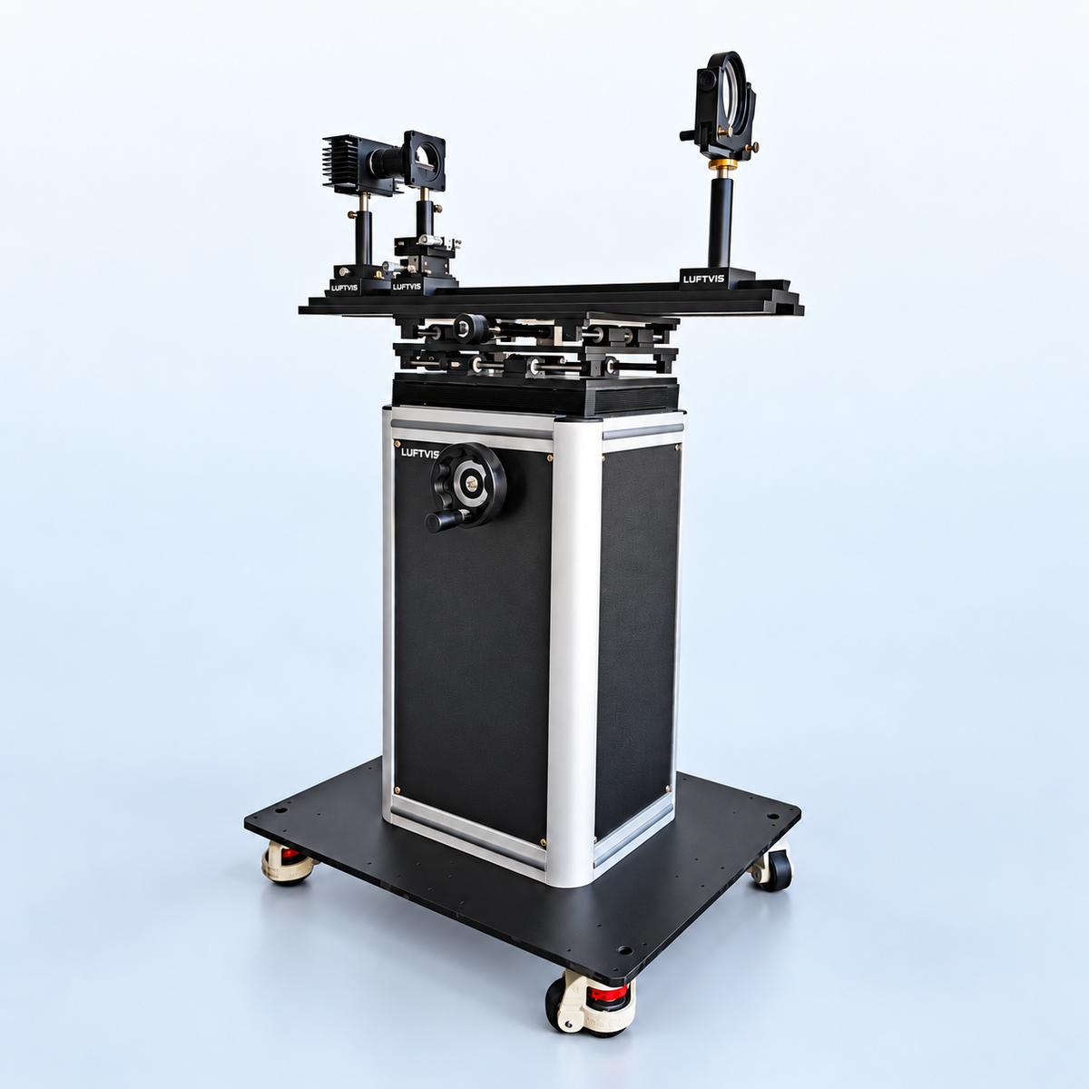 Luftvis-4D-Pro | Z-Type Schlieren System | Free Standing Schlieren System